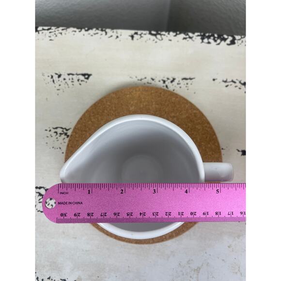 Pottery Barn Great White Creamer 12 oz - Picture 2 of 3